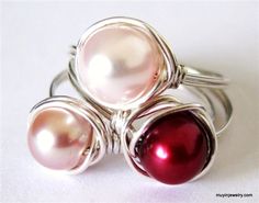 Finger Candy pearl ring