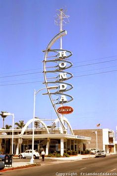 a large sign on the side of a building that says hotel caviar in front of it