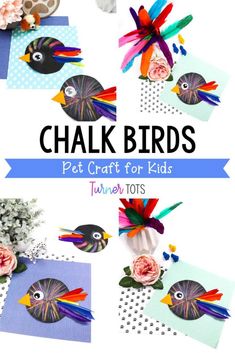 Pet Art Activities, Chalk Crafts, Sensory Bin Ideas, Animal Art Projects, Art Activities For Toddlers