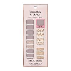 Create custom nail look in minutes with the Next Generation Gel Manicure -- Dashing Diva GLOSS Ultra Shine Gel Palette. These easy-to-apply gel nail strips deliver a super strong, chip-resistant, high-shine gel mani that lasts for up to 14 days.    Each GLOSS Ultra Shine Gel Palette includes everything you need to take your mani game to the next level! Mix and match solid colors with eye-catching accent designs for a unique nail look that’s sure to make even your manicurist jealous. Key Benefits Dashing Diva Gloss, Glitter Accent Nails, Dashing Diva, Gel Nail Strips, Diva Nails, Gel Mani, Shiny Nails, Gel Nail Colors, Nails For Kids