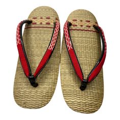 Vintage Japanese Zori Geta Geisha Grass Insole Woven Strap Room Slippers Flip Flops Slipper Shoes Straw Sole The Cotton Strap Traditional Weaving Pattern Soft And Comfortable Fit Measures 9 Inches Long Cork Side Wall Vintage New Without Tags A Brand-New, Unused, Unopened, Undamaged Item In Its Original Packaging (Where Packaging Is Applicable). See The Seller's Listing Photos. Smoke Free & Pet Free Home Room Slippers, Pom Pom Slippers, White Slippers, Short Faux Fur Jacket, Toddler Slippers, Asics Running Shoes, Flip Flop Slippers, Merrell Shoes, Side Wall