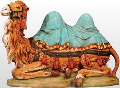 Seated Camel Nativity Statue- 27 Inch Scale Fontanini Nativity, The Nativity Story, Pope John Paul Ii, Twelfth Night, Pope John, Birth Of Jesus, Christmas Night, Italian Artist, Nativity Scene