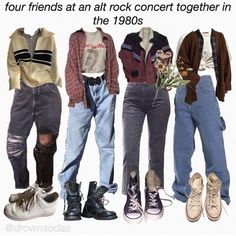 Four Friends, The Smiths, Mood Board Fashion, Cool Sweaters, Character Outfits, Mode Inspiration