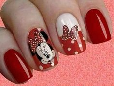 Classy Disney Nails, Luxury Nail Art, Make Nail Art, Classy Nail Art Ideas, Nail Art Designs For Beginners