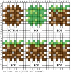 an image of the same pattern as shown in this cross stitch chart