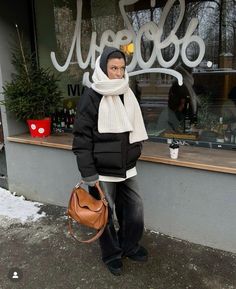 Comfy Outfits Winter, Winter Outfits Cold, Winter Fit, Winter Gear, Casual Day Outfits, Winter Fits, Winter Aesthetic, Winter Looks, Street Style Women