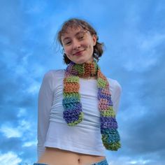 140cm, wool the scarf gives off some fluff handwash only <3 Tiny Scarf, Chunky Scarf, Chunky Scarves, Light Purple, Multi Colored, Scarf Wrap, Scarf Accessory, Beauty Book, Art Collection