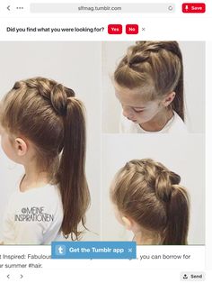 Ballroom Hair, Girl Hair Dos, Chic Hairstyles, Toddler Hair