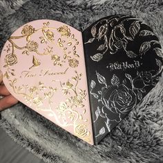 Kat Von D X Too Faced Better Together Eyeshadow Palette. 12 Shades Too Faced Eyeshadow Palette, Pretty Eyeshadow Palettes, Straight Eyebrows, Too Faced Eyeshadow, Makeup Sets, Winter Color Palette, Kat Von D Makeup, School Dropout, Diamond Face