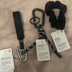 Brand New With Tags. Silicone Keychain You Hold The Keychain Uplifting Scrunchie Raspberry Coulis, Silicone Keychain, Black Angel Wings, Lululemon Vinyasa Scarf, Lululemon Headbands, Ponytail Beanie, Soft Hats, Face Mask Black, Running Belt