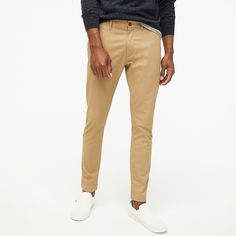 Tan Pants Men, Straight Leg Khakis, Slim Fit Chino Pants, Khaki Chino Pants, Chino Pants Men, Khaki Pants Men, Slim Fit Chinos, J Crew Men, Mens Dress Pants