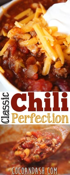 this chili has been made in the slow cooker and is ready to be eaten