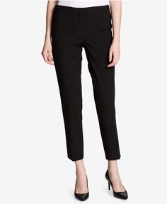 Calvin Klein Highline Skinny Pant Ankle Pants Women, Professional Wardrobe, Classic Pants, Womens Capris, Plus Size Activewear, Preschool Outfits, Calvin Klein Woman, Ankle Length Pants, Dress Pant