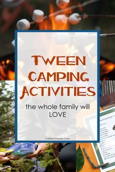 Fun Camping Activities, Cabin Activities, Camping Scavenger Hunts, Camping Activity, Camping With Teens, Camping Activities For Kids, Girl Scout Camping, Nature Family, Backyard Camping