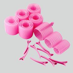 Velcro Rollers - Trademark Beauty Bouncy Blowout, Salon Blowout, Velcro Rollers, Bouncy Hair, Long Lasting Curls, Hair Volume, Roller Set, Volume Hair, Unique Hairstyles