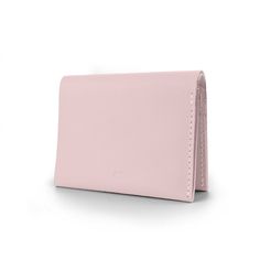 Is it time to upgrade your bifold wallet?  Designed with the Modern Minimalist in mind, this slim wallet is perfect for sliding into your pocket or bag without any fuss.  Ideal for all your essential cards and cash bills in one place. You can comfortably store up to two cards per sleeve.  It is unlined, with exposed edging made using Premium Full Grain Cow Leather. The Full Grain Leather I use makes it perfect for a lifetime.  To keep it clean, I recommend using a soft leather cleaner and a dry Women Rising, Slim Wallet, Light Stain, Nude Pink, Leather Cleaning, Full Grain Leather, Independent Designers Fashion, Cow Leather, Modern Minimalist