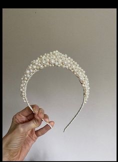 Lilly Freshwater Pearl Tiara, Bridal Hair Accessories, Wedding Headband, Hairpiece, Headpiece, Hair Adornment, Hair Jewellery - Etsy Wedding Pearl Headpiece, Sunset Beach Weddings, Pearl Bridal Headpiece, Wedding Hair Up, Hair Accessories Wedding, Pearl Headpiece, Tiara Bridal, Bride Headband, Pearl Tiara