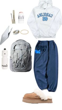 Comfy Ugg Outfits, Outfits For Lazy Days, Barista Outfit, Ugg Outfits, Surfergirl Style, Sweatpants Outfits, Back To School Outfit