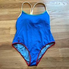 Polo Ralph Lauren Swimsuit. Color-Block, Excellent Condition. Tried On Never Worn. Blue Stretch Color Block Swimwear, Blue Color Block Stretch Swimwear, Blue Color Block Sports Swimwear, Blue Sporty Color Block Swimwear, Casual Blue Color Block Swimwear, Ralph Lauren Blue, Polo By Ralph Lauren, Womens Swim, Polo Ralph