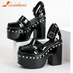 Shipping: Worldwide Express Shipping AvailableDelivery time: 7-15Days Fast ShippingReturns: Fast refund, 100% Money Back Guarantee.SPECIFICATIONSWith Platforms: YesUpper Material: PUStyle: FashionSide Vamp Type: OpenSandal Type: GLADIATORPlatform Height: 3-5cmPattern Type: SolidOutsole Material: RubberOrigin: Mainland ChinaOccasion: CasualLining Material: PUItem Type: SandalsInsole Material: PUHeel Type: Square heelHeel Height: Super High (8cm-up)Fit: Fits true to size, take your normal sizeFash Sandals 2023, Shoes Summer, Summer Black, Ladies Shoes, Black Style, Womens High Heels, Summer Shoes, Platform Sandals, Women's Sandals