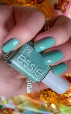 A complete review of the Essie Mint Candy Apple nail polish with swatches - a gorgeous mint green nail color perfect for spring and summer!
-
-
-
-
essie mint candy apple swatch - best mint nail polish colors - best drugstore nail polish brands - spring nails ideas - summer nails ideas - winter nails ideas - essie winter nail polish colors - essie mint candy apple nail swatch - best green nail polish swatches - mint green nails ideas Mint Green Nail Art, Mint Green Nail Designs, Winter Nail Polish Colors, Nail Colors For Spring, Green Nails Ideas, Essie Mint Candy Apple, Mint Nail Polish, Mint Green Nail Polish