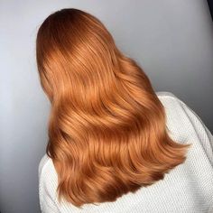 7 of the Best Colors to Cover Gray Hair | Wella Professionals Hairstyles For Ginger Hair, Bright Ginger Hair, 40 Hairstyles