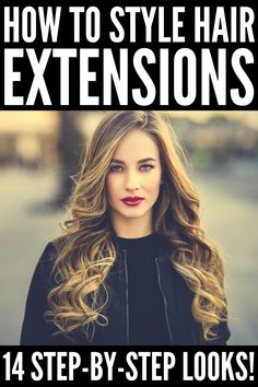 How To Style Your Hair With Clip In Extensions, Easy Hairstyles For Hair Extensions, Style Hair Extensions Long Hairstyles, Hairstyles For Hair Extensions Hairdos, Hairstyles For Extensions Ideas, Formal Hair With Extensions, How To Style Hair With Tape Extensions, How To Style Hair Extensions Hairstyles, Hairstyles For Weft Extensions