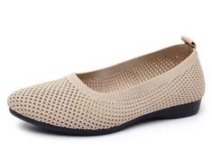 oftable & extremely comfortable: Knit upper with gently elasticized top-line, ultra soft lining for extra comfort and breath-ability, giving you comfortable walking experience, just like walking on air. They won't be stiff like some of other ballet flats.
oft Cushion: We use skin-friendly mesh upper and extra padding to make these ballet flats, giving you soft wearing experience and relaxing walking experience. Also the fabric is so soft that it won rub the back of your ankle.
reathable: Crochet mesh design enables these ballet flats to be breathable so your feet won sweat easily when wearing them. But the open won be too big, protecting your feet better.
asual Slip On: Tired of wearing sneakers repeatedly? Tired of lacing up your shoes when you are in a hurry to go out in the morning? Jus Casual Flat Shoes, On Air, Flats Shoes, In A Hurry, Mesh Design, Casual Flats, Shoes Casual, Shoe Size Chart, Work Shoes