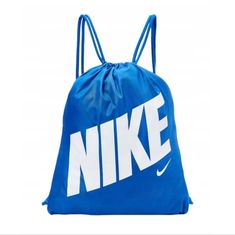 Nike Heritage Drawstring Bag Color: Blue Dimensions - 16in X 12in Gender - Great For Men, Women And Kids Features And Benefits Drawstring Closure Encourage Accessibility And Convenient Transport Crafted With Water Resistant 100% Polyester Fabric For Durability Main Compartment Provides Ample Storage For Your Gear Futura Print Design And Woven Flag Label Add A Sleek, Sporty Appearance To The Look Specifications Product Type: Drawstring Activity: Gym Training, Laptop/Tablet, Travel, Swim / Swimming Bag, Hiking, Biking, Beach Alternative Names- Festival Bag, Fanny Pack, Hip Pack, Hip Bag, Shoulder Bag, Crossbody Bag, Utility Bag, Sling Bag, Mini Backpack, Neck Sling, Cell Phone Ho Black Nike Backpack, Soccer Backpack, Sling Bag Mini, Basketball Backpack, Swimming Gear, Gym Sack, Nike Backpack, Gym Backpack, Activity Gym