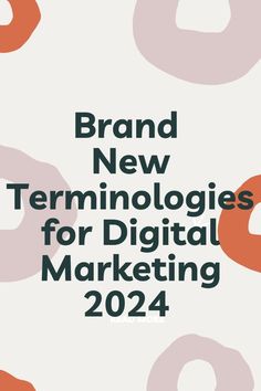 Brand New Terminologies for Digital Marketing 2024 Marketing Concept, When You Believe, Marketing Communication, Daily Tasks, Blog Article