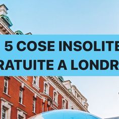 the words 5 coes insolite surratite a london on top of a building