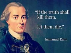 an image of a man with a quote on it that says if the truth shall kill them, let them die