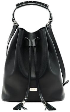 Elegant Bucket Bag With Palladium Hardware, Timeless Formal Bucket Bag, Elegant Leather Lined Bucket Shoulder Bag, Elegant Travel Bucket Bag With Adjustable Strap, Elegant Evening Bucket Bag With Leather Lining, Classic Bucket Bag For Everyday, Elegant Bucket Bag With Palladium Hardware For Travel, Elegant Everyday Bucket Bag, Elegant Rectangular Bucket Bag With Leather Lining