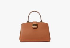 A polished wardrobe staple in luxe textured leather our new Katy satchel will make you feel perfectly put together. | Kate Spade Katy Satchel, Allspice Cake Polished Wardrobe, Material Textures, Put Together, Kate Spade New York, Make You Feel, Wardrobe Staples, Kate Spade, Satchel, How Are You Feeling