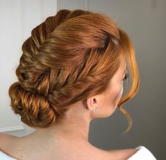 Red Head Updo, Really Long Hair, Light Hair Color, Great Hairstyles, Fancy Hairstyles, Hairdo For Long Hair, Red Head, Creative Hairstyles