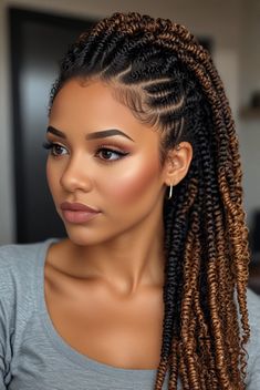 Fit exercise into your schedule with these effective quick workout routines! Natural Updo Hairstyles, Updo Hairstyles For Curly Hair, Hairstyles For Curly Hair Natural, Cornrows With Box Braids, Natural Updo, Curly Hair Natural, Expand Your Mind, Quick Workouts, Hairstyle Examples