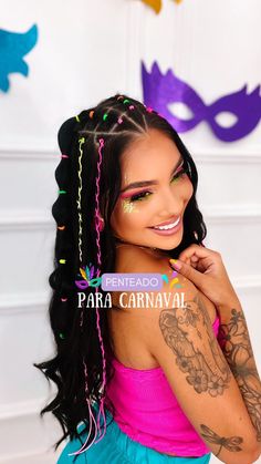 80 Outfits, Make Carnaval, Penteado Cabelo Curto, January 29, Zumba, Maquillaje De Ojos, Hair Styles, Makeup, Hair