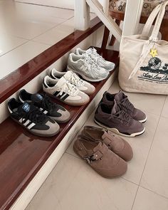 Stockholm Lifestyle, Shoe Rotation, Sneaker Rotation, Adidas Sambas, Pretty Shoes Sneakers