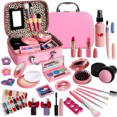 Check out Kids Washable Makeup Girl Toys - Kids Makeup Kit for Girl, Real Make Up Set, , the latest item I added on eBay! #eBay #eBaySeller Kids Make Up Set, Girls Makeup Set, Kids Makeup Kit, Princess Christmas, Makeup Toys, Makeup Kit For Kids, Makeup Girl, Girl Toys, Kids Makeup