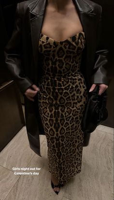 Venus Aesthetic, Night Out Outfit, Mode Inspo, Leopard Print Dress, Lookbook Outfits, Looks Vintage, Fashion Killa, Outfits Casuales, Kylie Jenner