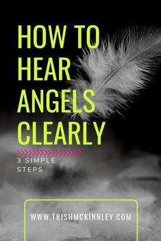 3 simple steps to hear your angels clearly.  #forgottentoolsoftheuniverse #angels #angelcommunication #hearangels #positive #feather #easy #wings #listen #hear #askyourangels #ask #signs #askangels Angel Signs Messages, Angel Messages Spirit Guides, Easy Wings, Spirit Guides Meditation, Angel Communication, Archangel Prayers, Angel Spirit, Spiritual Awakening Signs