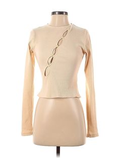 Nasty Gal Inc. Long Sleeve Top Size: 4 Tan Tops - used. 75% POLYESTER, 22% VISCOSE, 3% ELASTANE, Chains, Turtleneck, | Nasty Gal Inc. Long Sleeve Top Tan Turtleneck Tops - Used - Size 4 Tan Turtleneck, Turtle Neck Top, Long Sleeve Top, Long Sleeve Tops, Sleeve Top, Women Handbags, Turtle Neck, Size 4, Womens Tops