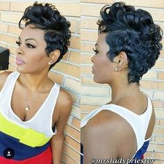 Human Hair Wigs With Bangs, Hype Hair, Short Sassy Hair, Sassy Hair, Short Black Hairstyles, Cute Hairstyles For Short Hair, Relaxed Hair, Short Natural Hair Styles, Short Styles