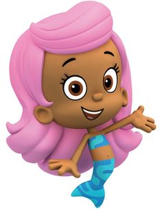 Popular Characters from Bubble Guppies: Molly Bubble Guppies Characters, Bubble Guppies Cake, Bubble Birthday Parties, Bubble Cake, Bubble Birthday, Edible Image Cake