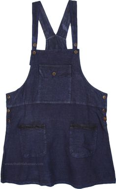 A smart and stylish stonewashed cotton romper, looks very distinct with its denim-like appearance.  It features two functional side pockets, a pocket on the bib, two back pockets, three wooden buttons each side on the straps for flexibility in length and side buttons for easy adjustment and comfort. #tlb #Sleeveless #Pocket #vacationclothing #bohemianfashion #Stonewash #halfjumpsuit #hippieromper Utility Denim Blue Jumpsuit With Side Pockets, Utility Style Shortalls With Pockets And Relaxed Fit, Utility Overalls With Patch Pockets And Bib Front, Utility Style Relaxed Fit Shortalls With Pockets, Utility Overalls With Patch Pockets, Relaxed Fit Utility Shortalls With Pockets, Washed Blue Cotton Utility Denim Jumpsuit, Utility Denim Jumpsuit In Medium Wash With Side Pockets, Summer Bib Front Shortalls With Pockets