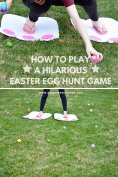 Easter Egg Hunt Games, Egg Hunt Games, Funny Easter Eggs, Easter Party Games, Easter Activities For Kids, Easter Hunt