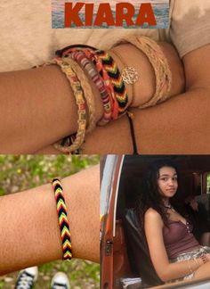 Step-by-Step Summer Friendship Bracelet Patterns for a Fun DIY Project Kiara Bracelets Outer Banks, Kiara Outer Banks Bracelets, Outer Banks Bracelets Diy, Kiara Bracelet, Obx Bracelets Ideas, Beach Friendship Bracelets, Obx Bracelets, Outer Banks Bracelets