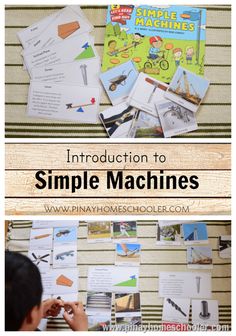 an image of simple machines with text overlay that reads,'instruction to simple machines '