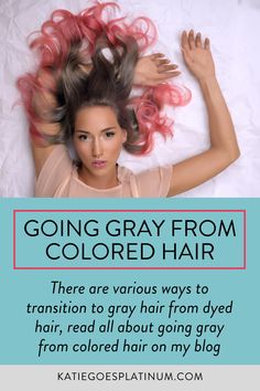 Ready to ditch the dye and free yourself from the salon cycle? This ultimate guide covers everything you need to know about transitioning from colored hair to gorgeous gray! Discover methods like the "cold turkey" approach, salon techniques, and tips for managing the grow-out phase. Embrace your natural beauty and rock your silver hair with confidence! Clear Hair Color, Box Dye, Clear Hair, Free Yourself