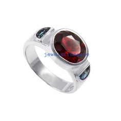 Garnet Men's Ring, Silver Men's Ring, Birth stone Men Ring, London Blue topaz Ring, Art Deco Ring, Promise Ring, Wedding Ring, Ring for him Item Details Metal: 925 Solid Sterling Silver Product Name: Men's Ring  Gemstone: Garnet  Important note:-As we used Natural gemstone so gemstone color may sometime slightly different. Please Feel Free To Massage us. Free Shipping World Wide Payment Policy We accept payment through PayPal. If you are experiencing some difficulty in paying through PayPal and London Blue Topaz Ring, Ring Art Deco, Deco Ring, Mens Silver Rings, Ring Promise, Art Deco Ring, London Blue Topaz, London Blue, Blue Topaz Ring